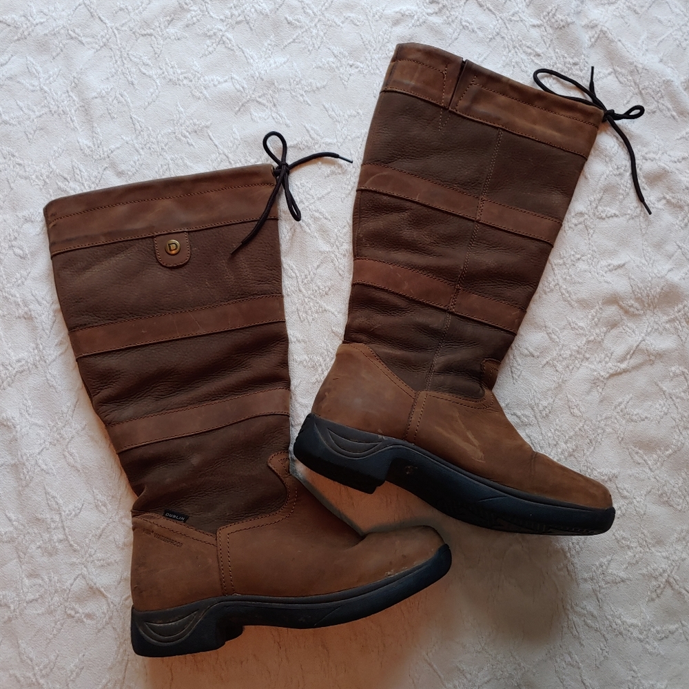 Dublin Size 11 Riding Boots Wide Calf